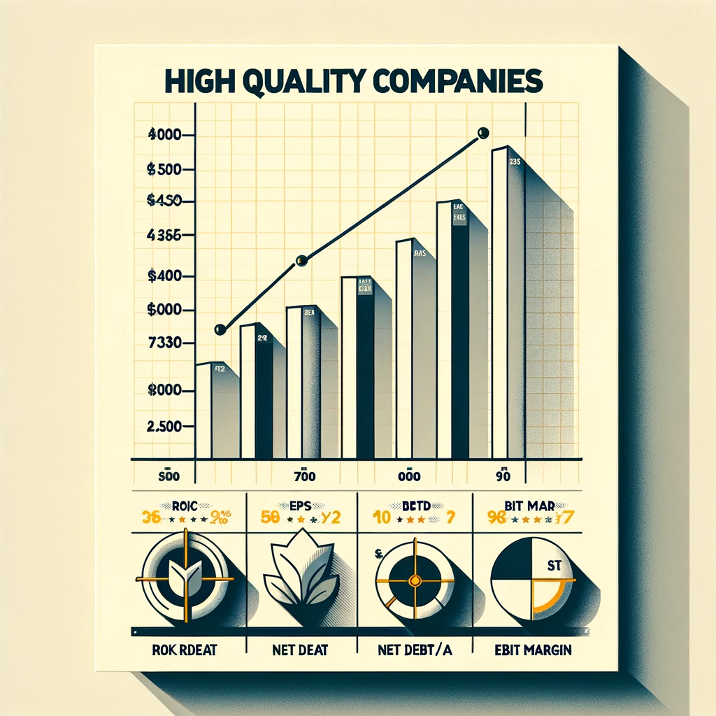 Key quantitative metrics to identify high quality companies